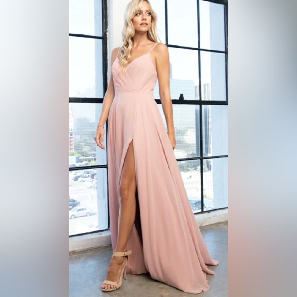 Rose Bridesmaid Dress